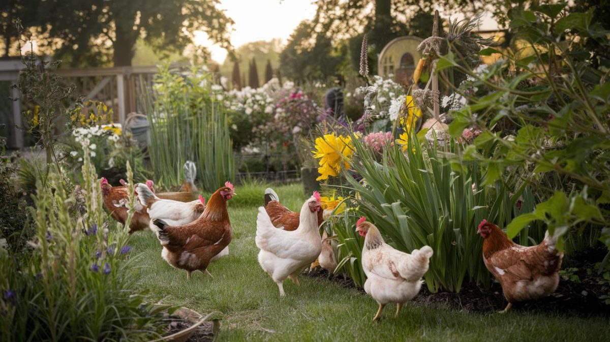 Les poules et les nuisibles au jardin : démystification des idées reçues