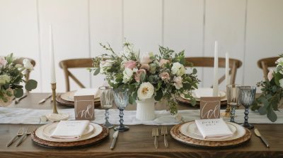 Personnalisez votre mariage avec style sans dépenser une fortune